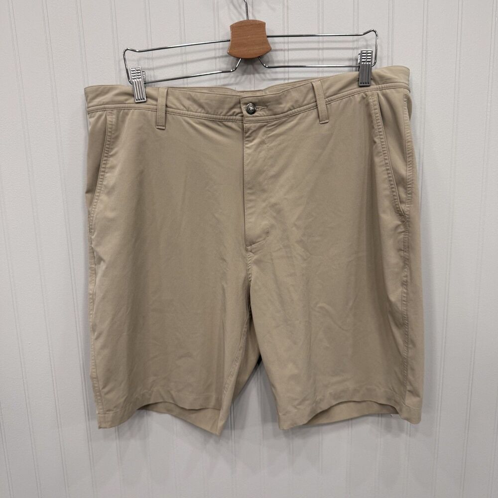 FootJoy Men's W38 Beige Golf Shorts Performance Stretch Lightweight Flat Front